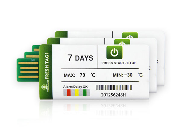 Fresh Tag 1 USB temperature data logger multiple recording-day options