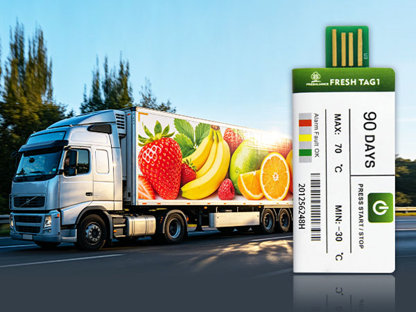 Fresh Tag 1 monitoring refrigerated road transportation