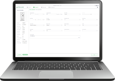 Freshliance Tools configuration software for Atlas Log-30