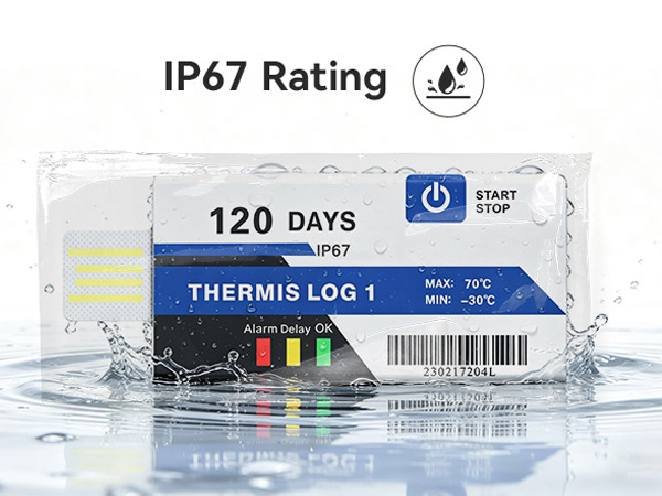 Thermis Log 1 IP67 waterproof protection